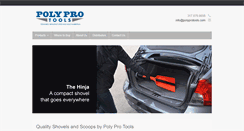 Desktop Screenshot of polyprotools.com